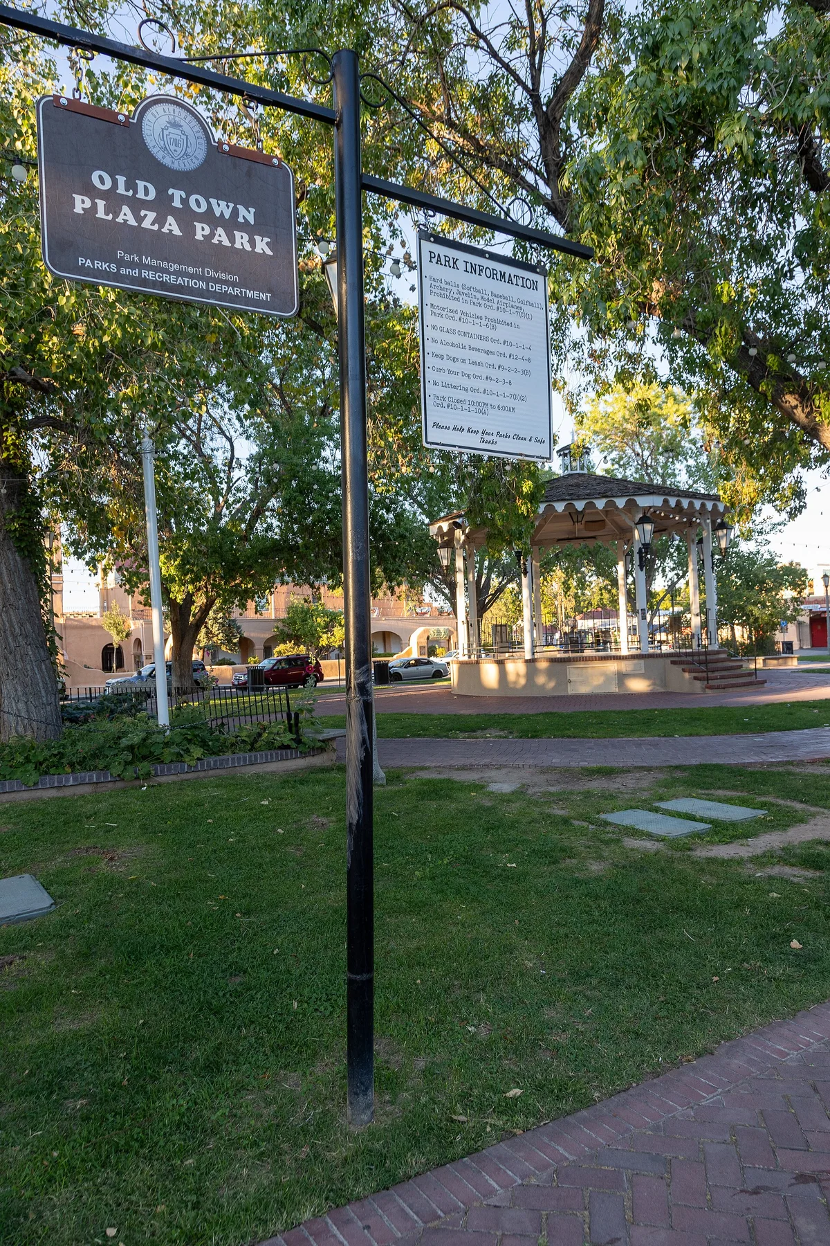 Old Town Plaza in Albuquerque