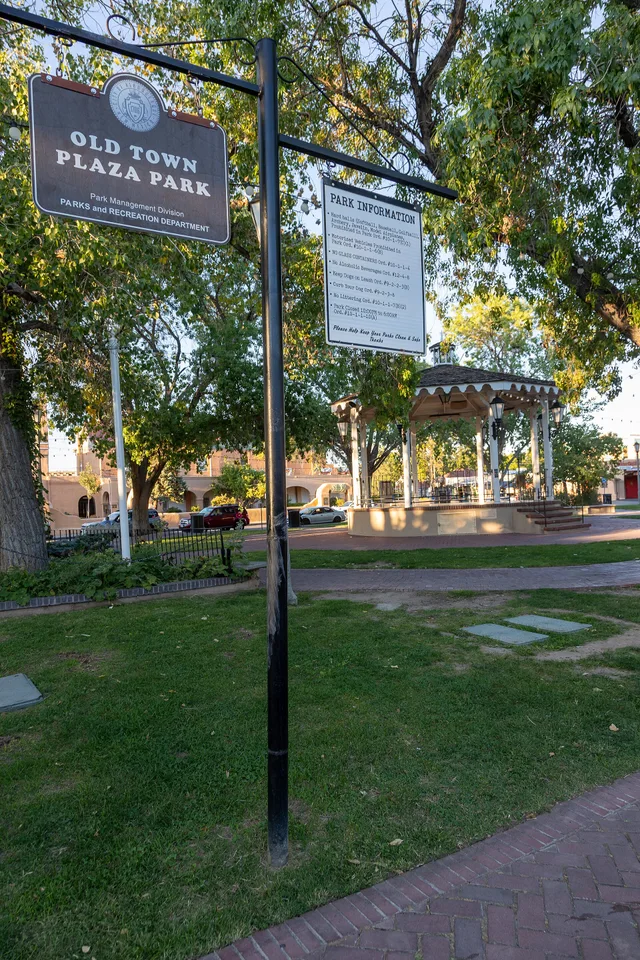 Old Town Plaza in Albuquerque